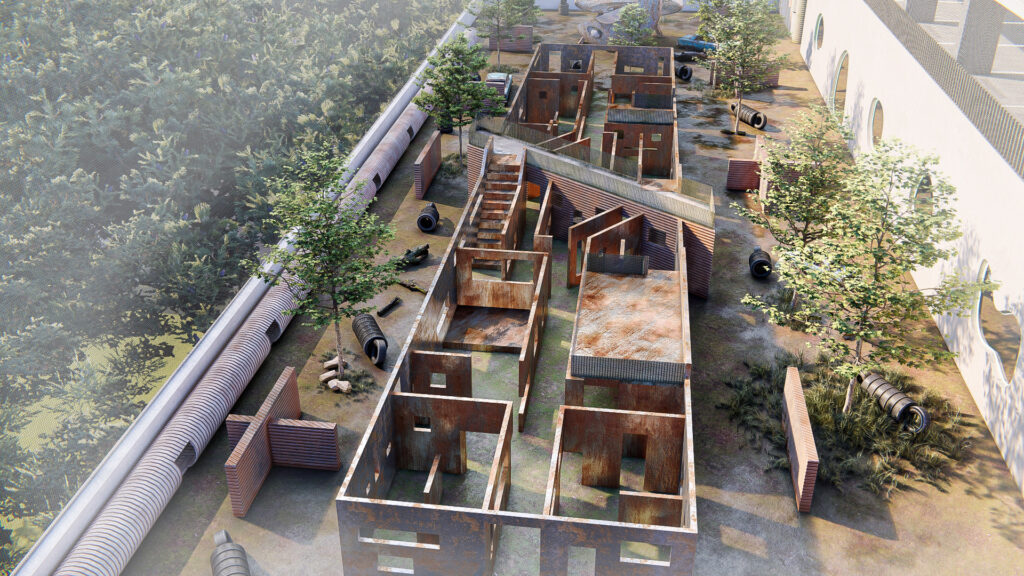 PLANET LIT — 3D Visualization | Exterior 45