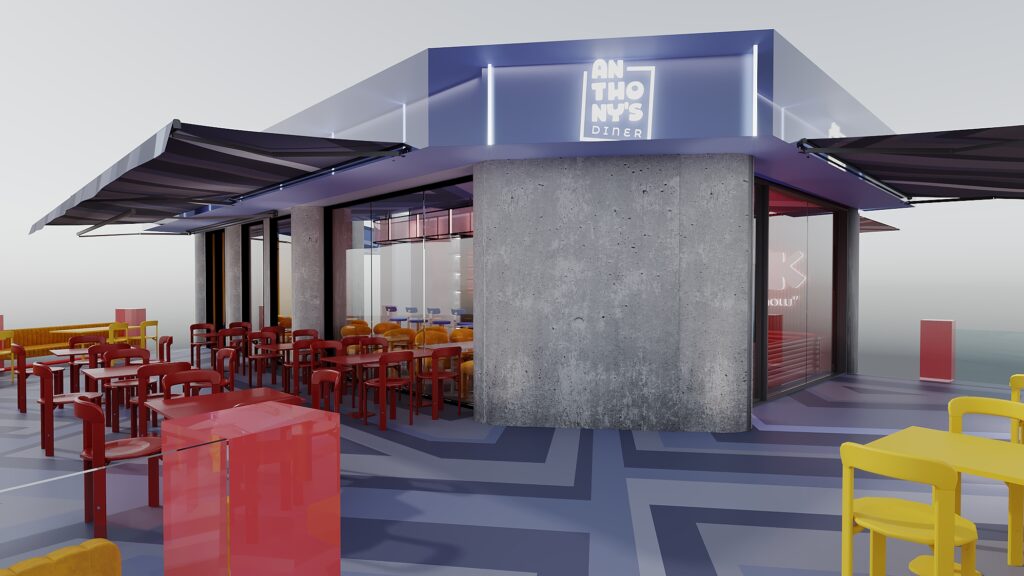 ANTHONY’S DINER — 3D Visualization 8