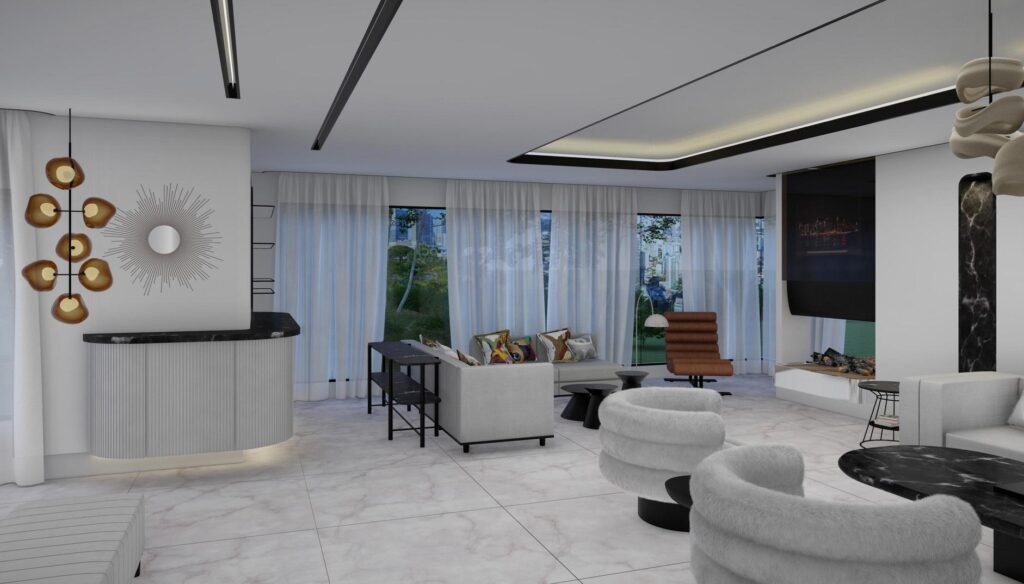 YARZE APARTMENTS — 3D Visualization | Apartment 1 1