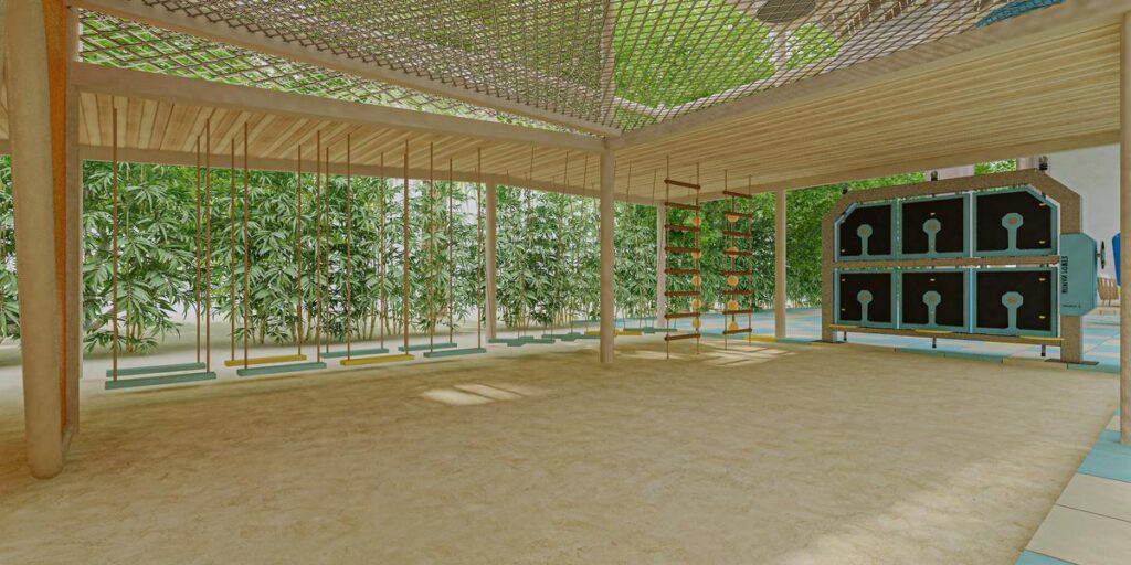 MALDIVES PLAYGROUND — 3D Visualization 1