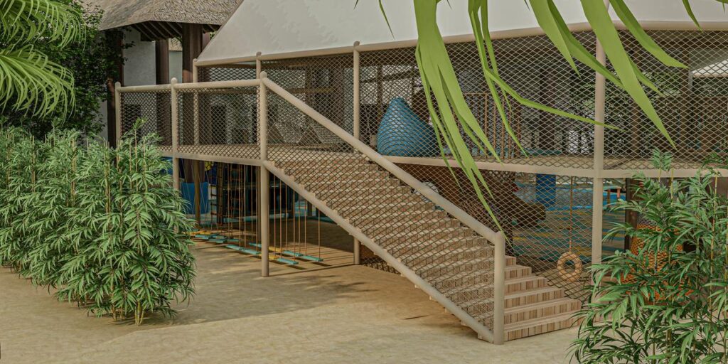 MALDIVES PLAYGROUND — 3D Visualization 2