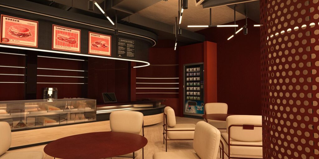 REVIVE CLUB — 3D Visualization | Interior 9