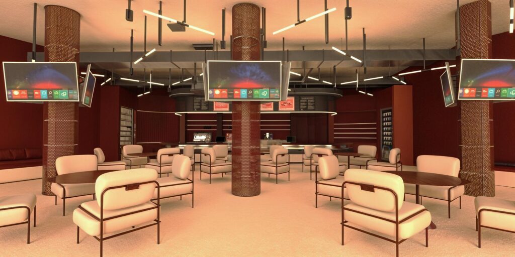 REVIVE CLUB — 3D Visualization | Interior 11