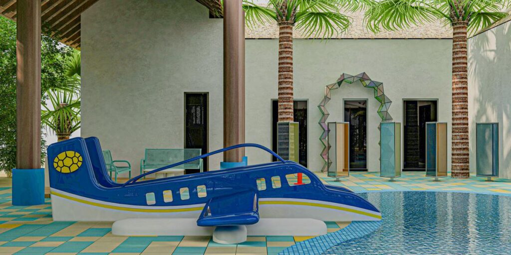 MALDIVES PLAYGROUND — 3D Visualization 8