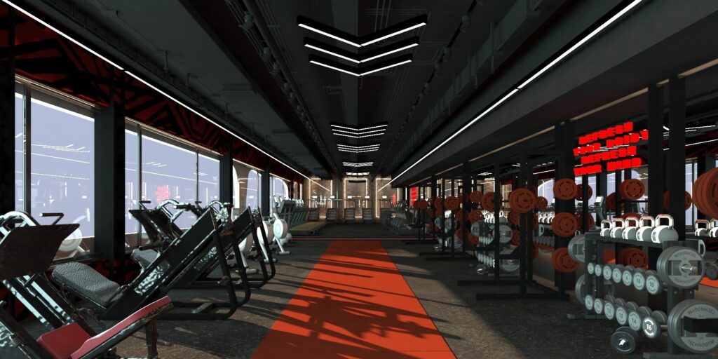 REVIVE CLUB — 3D Visualization | Interior 22