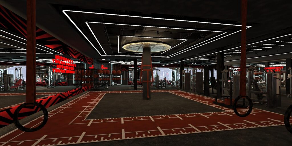 REVIVE CLUB — 3D Visualization | Interior 23