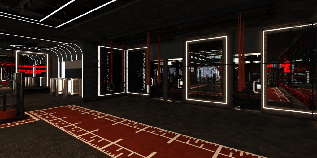 REVIVE CLUB — 3D Visualization | Interior 24