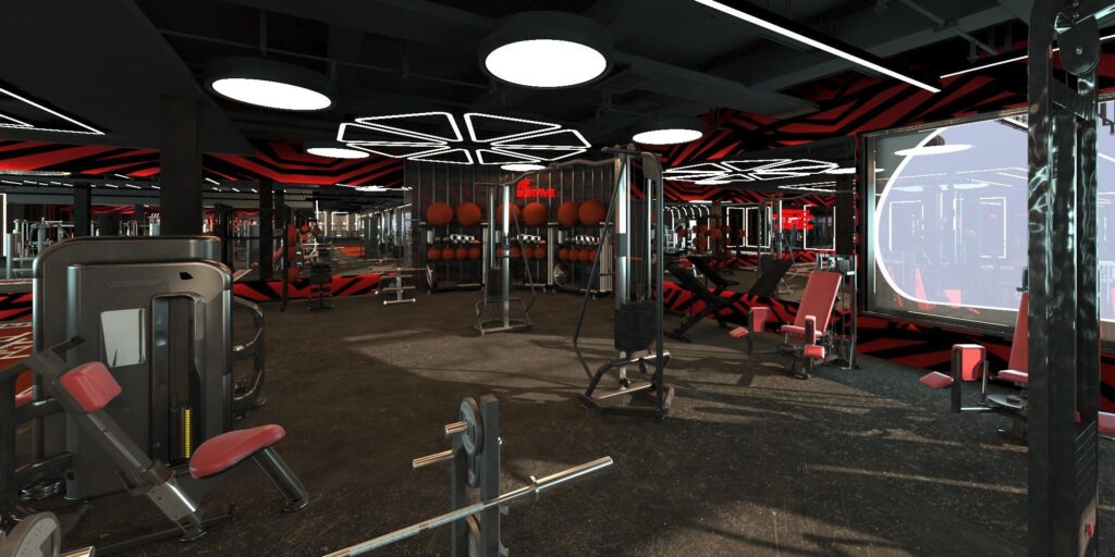 REVIVE CLUB — 3D Visualization | Interior 25