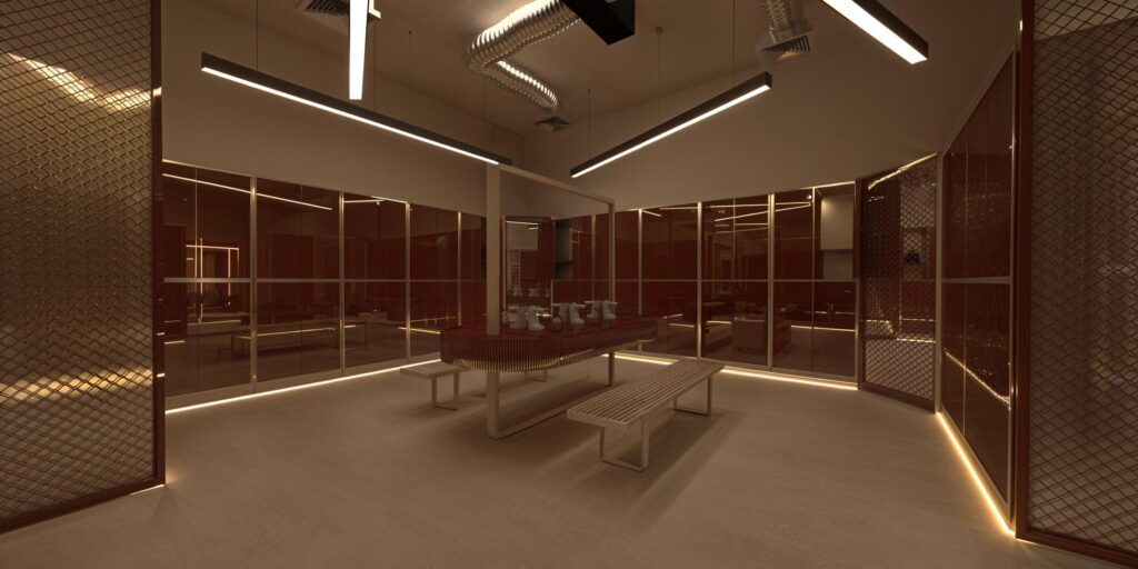 REVIVE CLUB — 3D Visualization | Interior 30