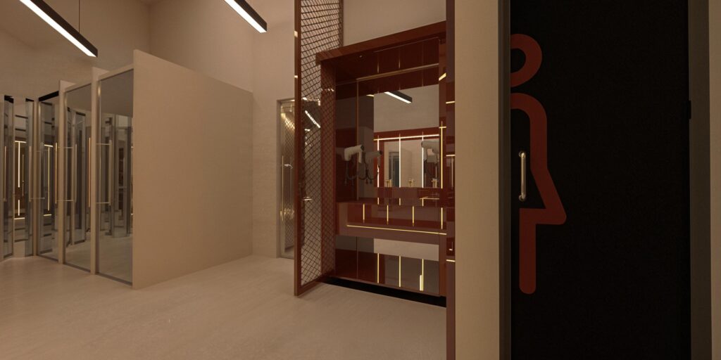 REVIVE CLUB — 3D Visualization | Interior 31