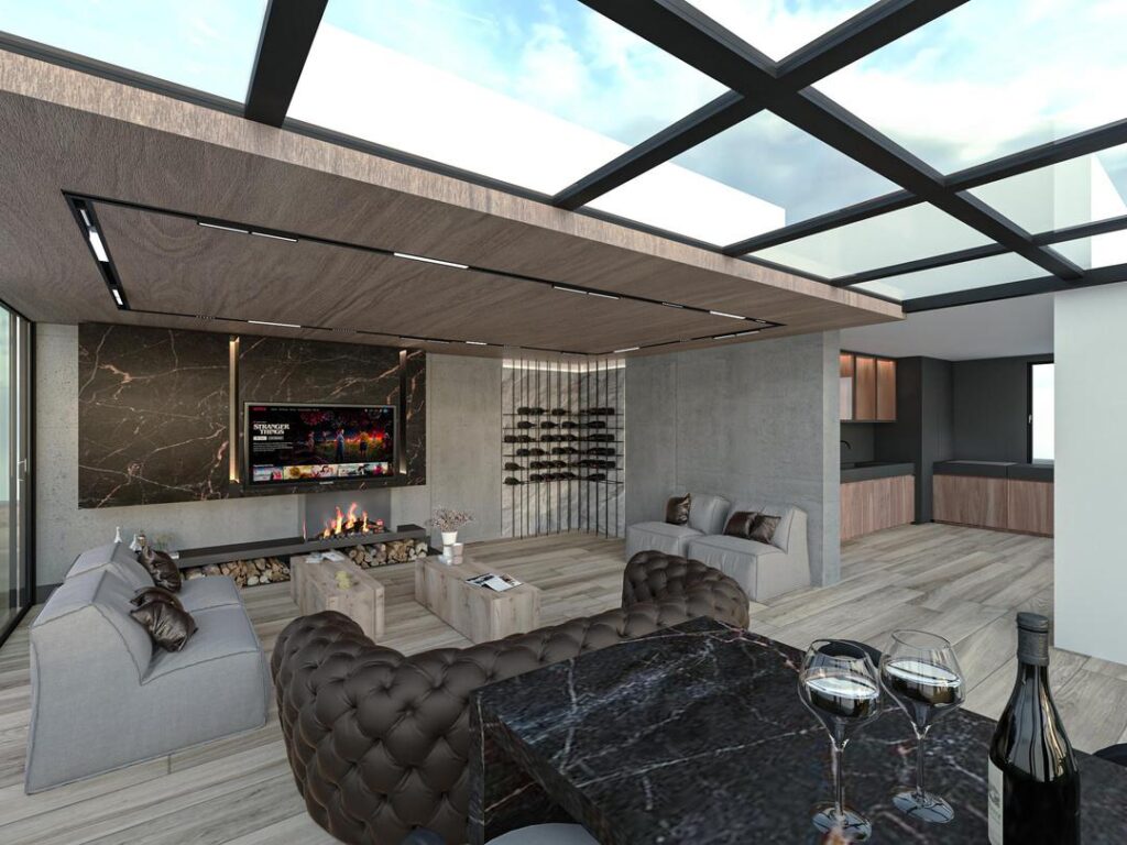 YARZE APARTMENTS — 3D Visualization | Rooftop 9