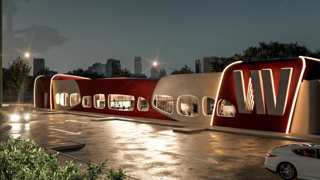 REVIVE CLUB — 3D Visualization | Exterior 2