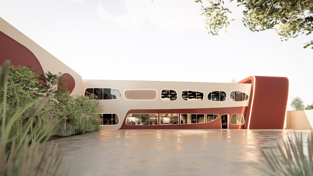 REVIVE CLUB — 3D Visualization | Exterior 7