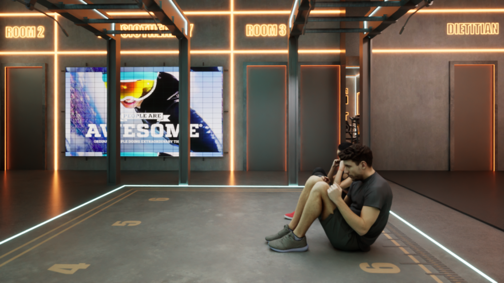 REVIVE GYM — 3D Visualization 12