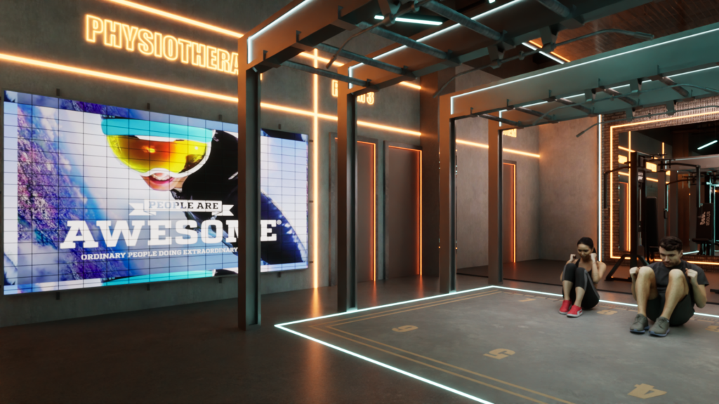 REVIVE GYM — 3D Visualization 13