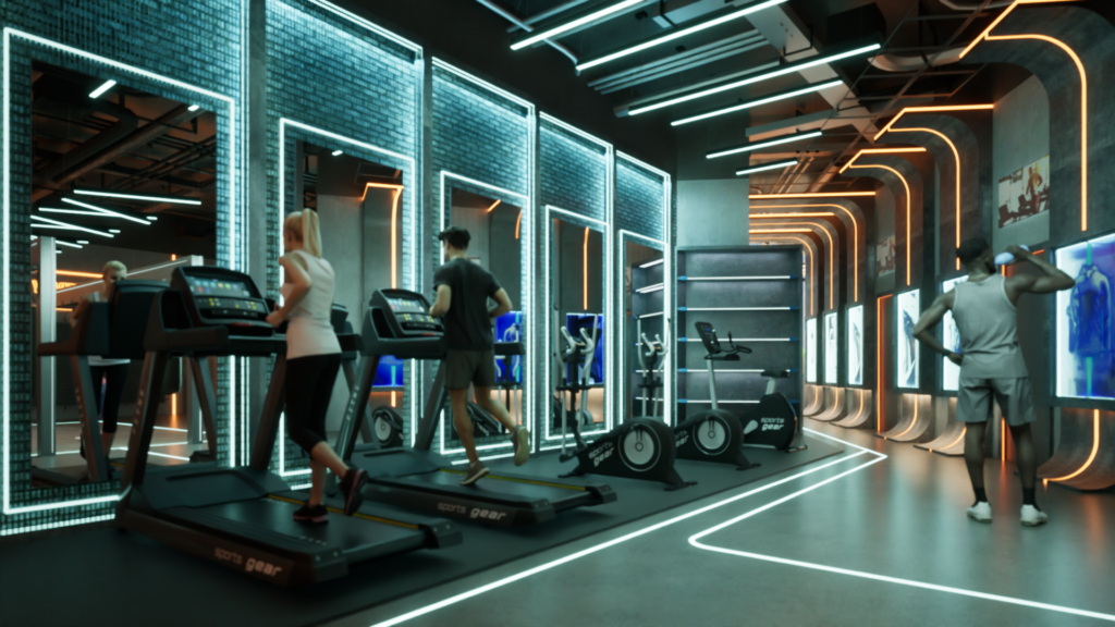 REVIVE GYM — 3D Visualization 7