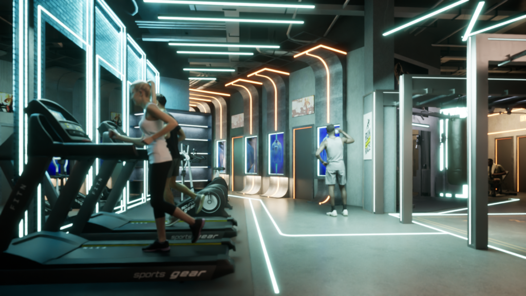 REVIVE GYM — 3D Visualization 8