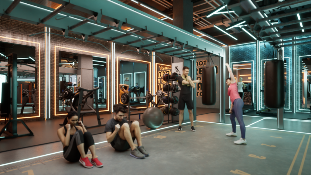 REVIVE GYM — 3D Visualization 20