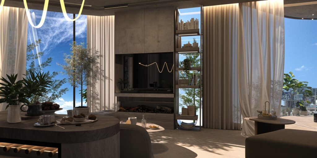 GHAYATH VILLA — Interior 3D Visualization 1